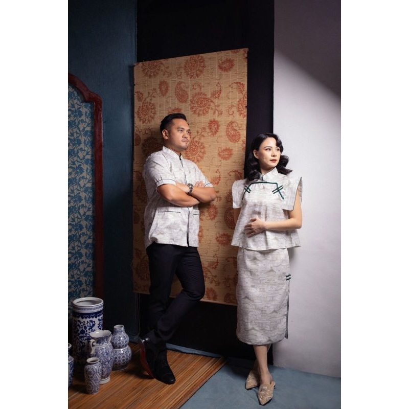 XIANG FU COUPLE- Cheongsam Modern Imlek