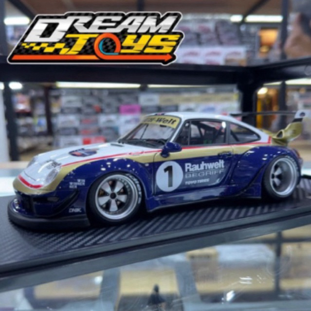 Ignition Model Scale 1/18 Porsche 933 RWB Rothmans Miniscale diecast