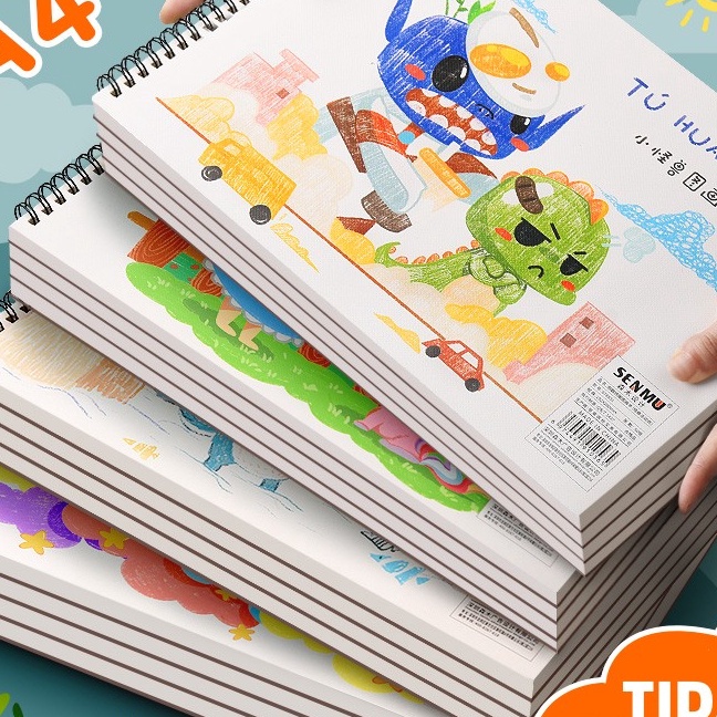 

Bonuskan Buku Gambar Anak A4Drawing Book 35 LembarCat Air Tebal 1gsm LukisMiss Art