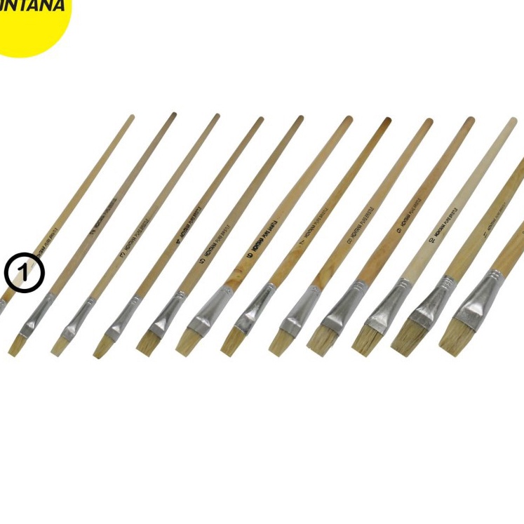 

Spesial Brush Kuas Cat Air Lukis Acrylic Montana BRW1 24 Pcs 1 Pack