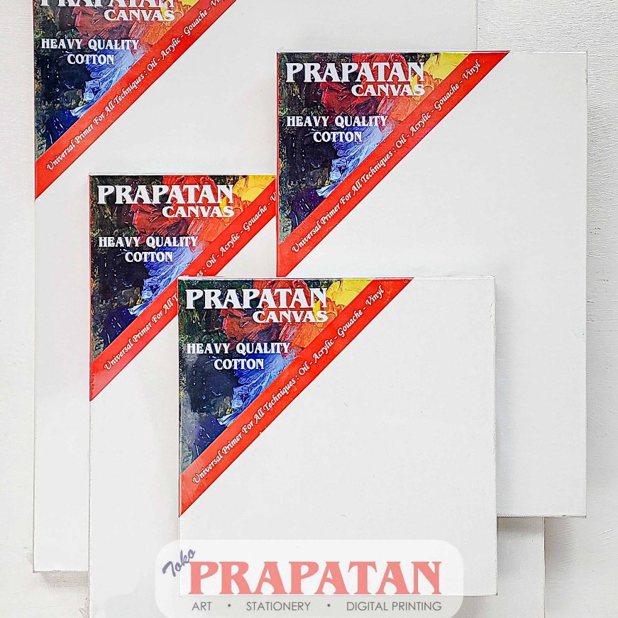 

Termurah Kanvas lukis prapatan spanram 5x5cm