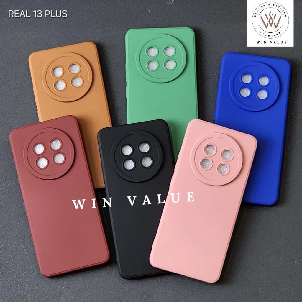 Realme 13 Plus Realme 13 Pro Realme 13 Pro Plus Case Pro Kamera Softcase Black Matte Case Realme 13 