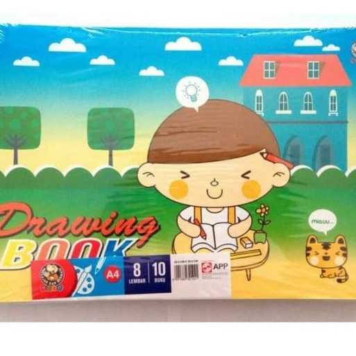 

Langka BUKU GAMBAR A4 DODO PACK 1 BUKU DRAWING BOOK MOTIF FANCY