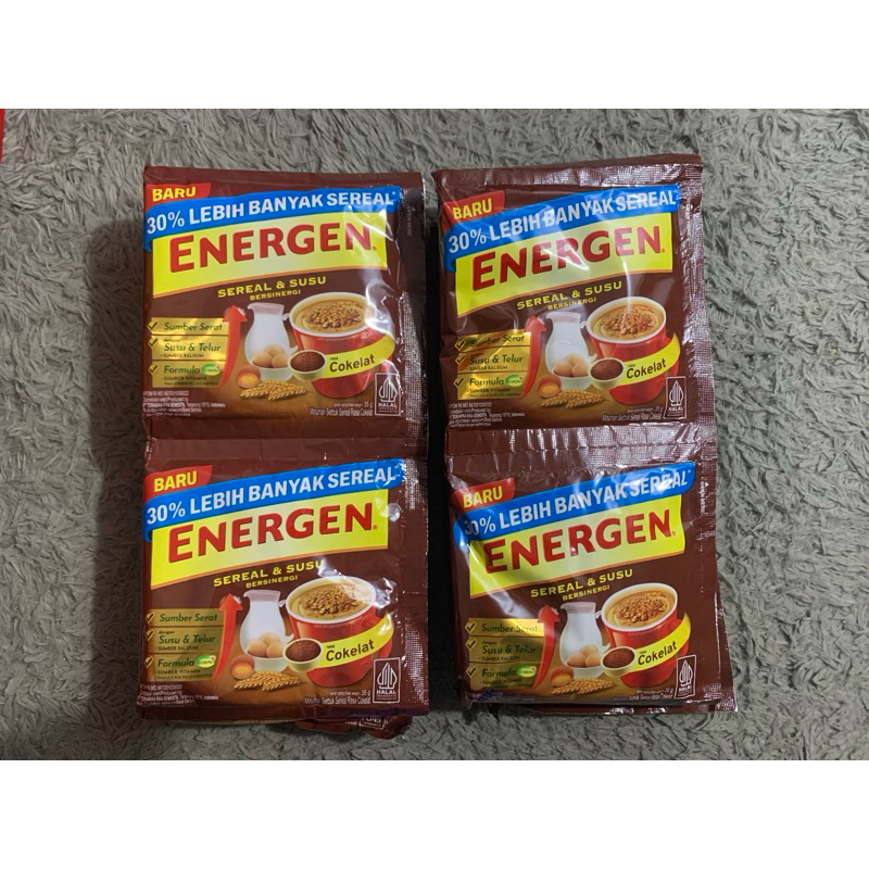 

Energen minuman sereal rasa coklat