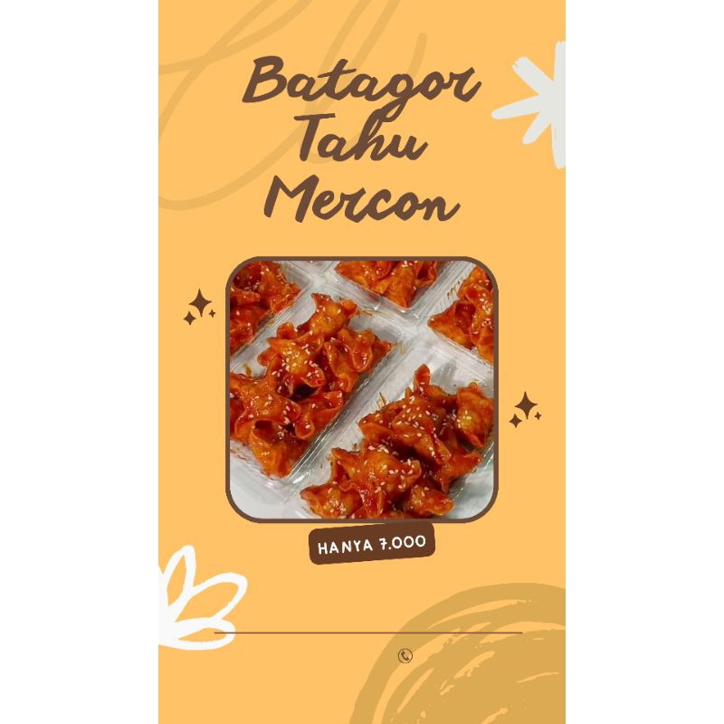 

Batagor tahu mercon