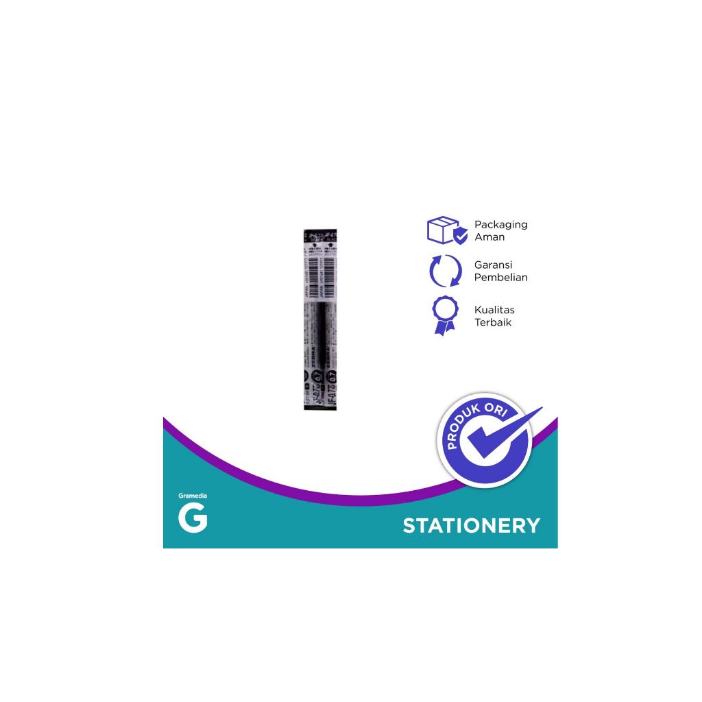

Gramedia Karawaci - Zebra Sarasa Refill - Isi Pulpen Med 0.7 Warna Hitam