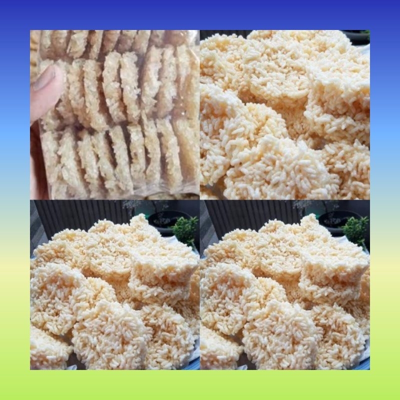 

Rangginang mentah isi 24 pcs | Rengginang mekar mentah | Ranginang mentah kriuk gurih