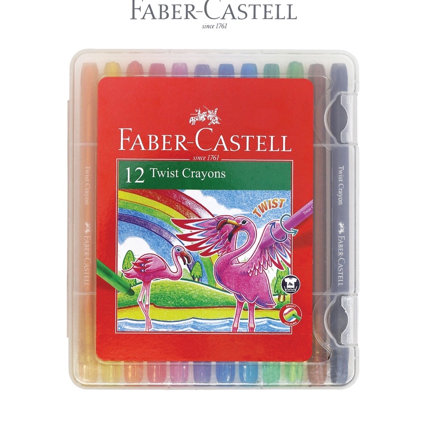 

FG2 FaberCastell Twist Crayon set 12