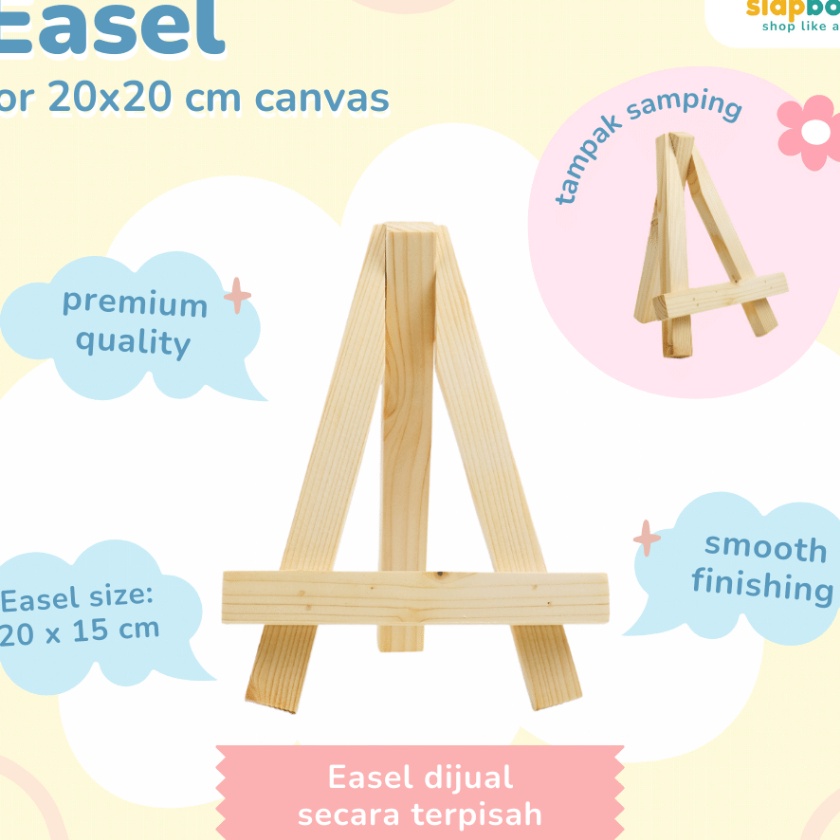 

Tawaran STANDING EASEL 2x15 CM UNTUK KANVAS LUKIS PAINT BY NUMBER PENYANGGA LUKISAN PAINTING