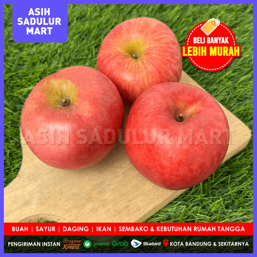 

Buah Apel Fuji 1kg / 500g Promo Buah Bandung