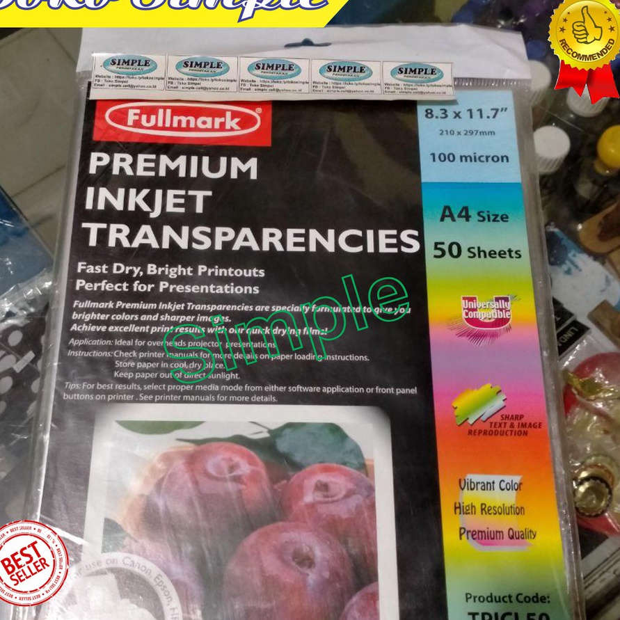 

DISKON HEBOH HINGGA 5 STEMPEL KAYU RUNAFLEK MIKA PLASTIK TRANSPARAN FULLMARK PRINTER INKJET MURAH