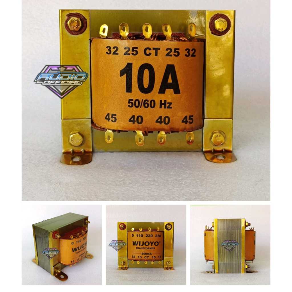 TRAFO Murni 10A BESAR WIJOYO CT 45V / Travo 10 Amper CT 45 Volt Tembaga Murni