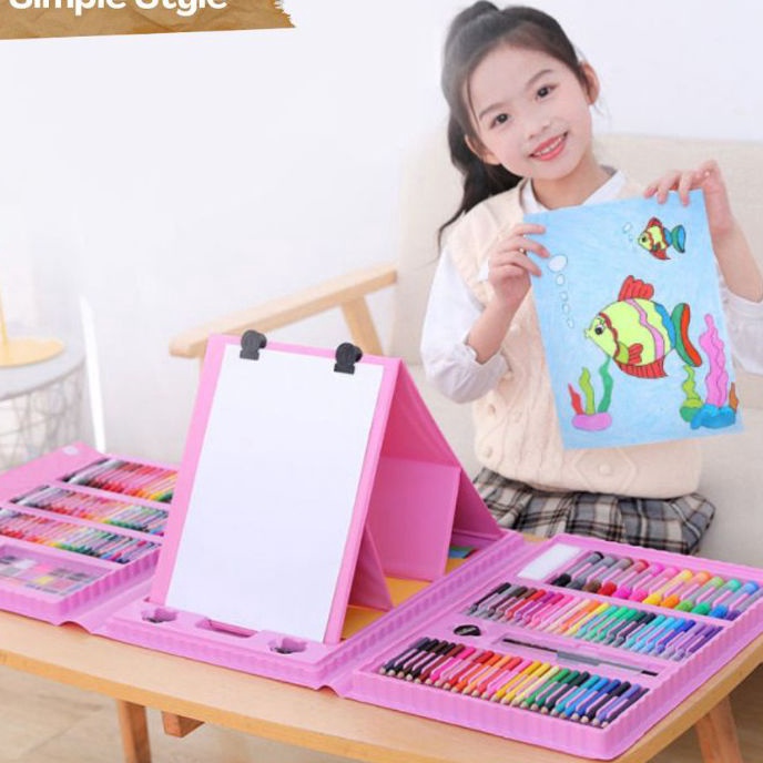 

Grosir Crayon Anak Pengasah 2pcs Set Alat Menggambar Melukis AnakAnak Krayon