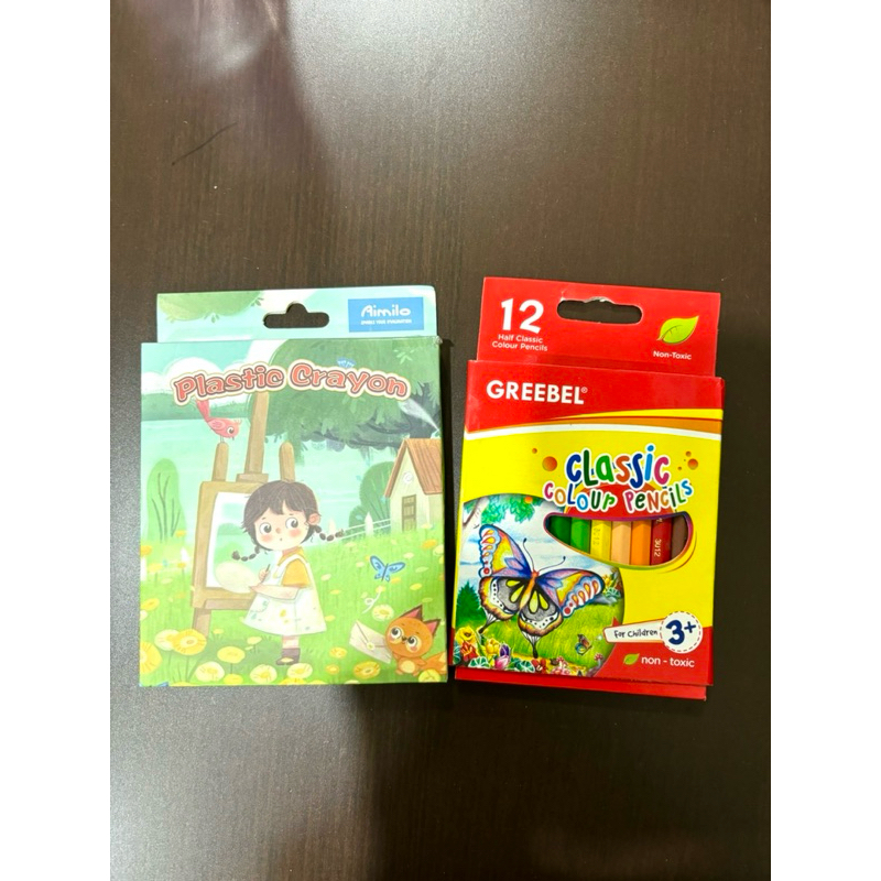 

SET Pensil warna dan crayon anak