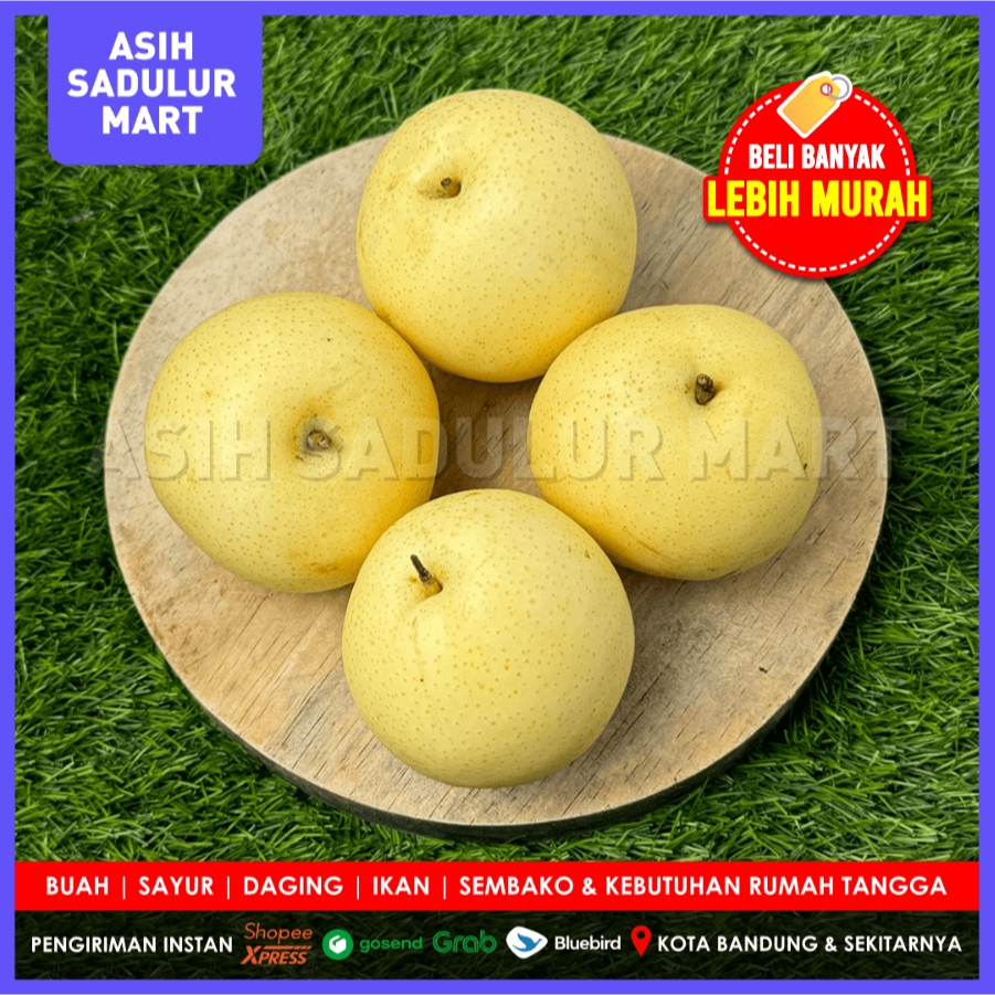 

Pear Century 1kg / 500gr Bandung Murah Segar | Asih Sadulur Mart