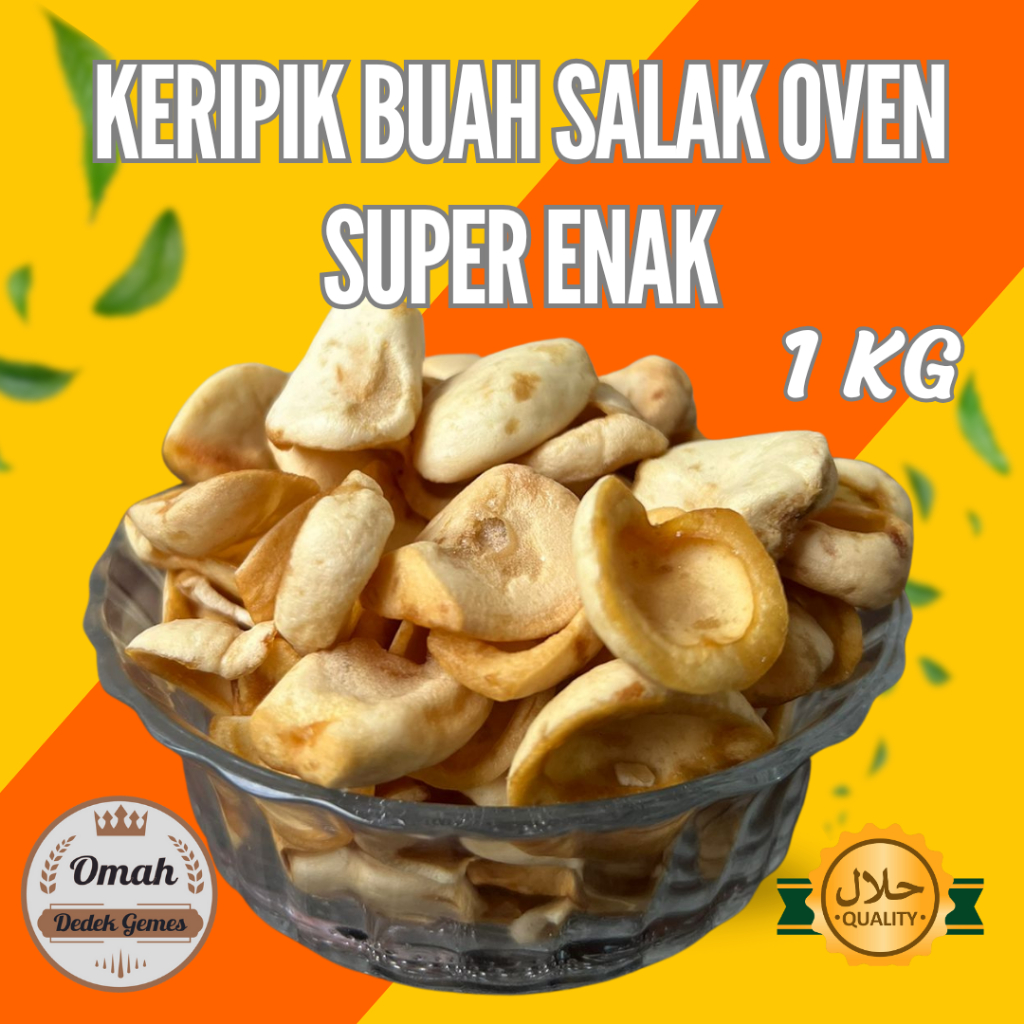 

KERIPIK SALAK OVEN 1 KG KRIPIK SALAK TANPA MINYAK