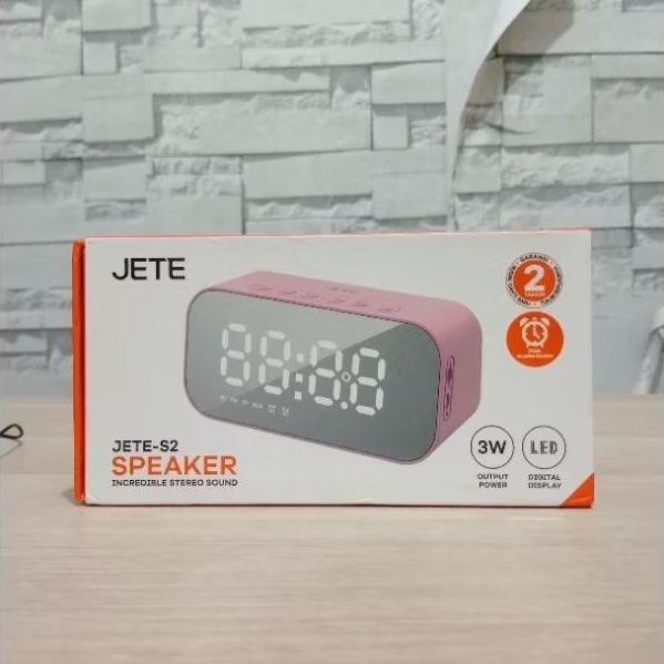 JETE S2 SPEAKER BLUETOOTH GARANSI RESMI 2 TAHUN KONDISI LIKE NEW