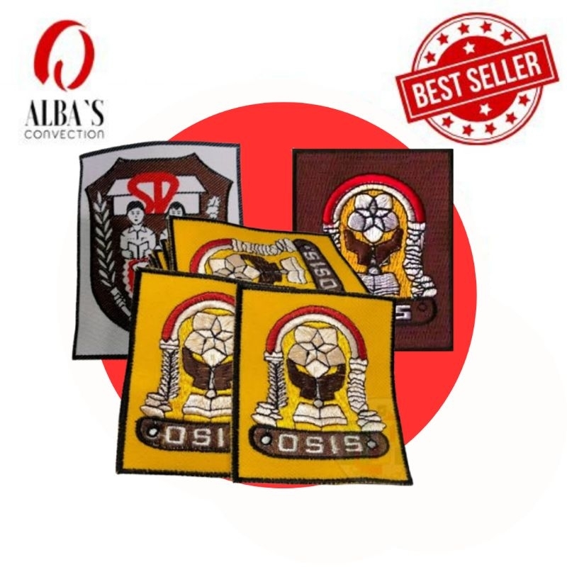 Bet Badge Sekolah SD SMP SMA Woven