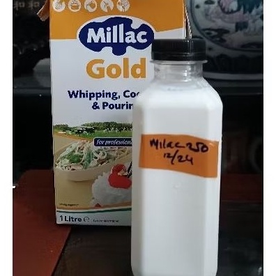

GARANSI PRODUK Whipping cream Milac Gold Whipping cooking pouring 25ml