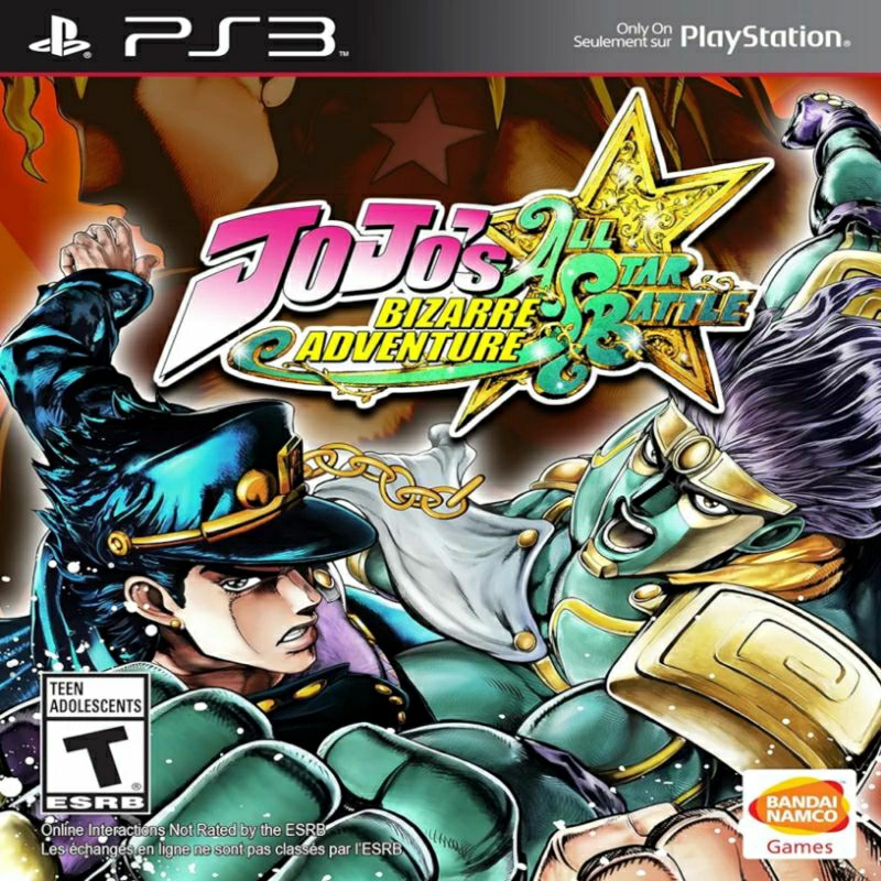 DVD game ps3 hen/cfw jojo bizarre adventure all-star