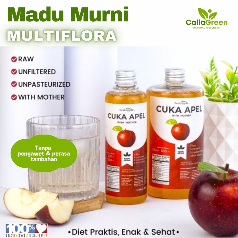 

CUKA APEL DIET DETOKS APPLE CIDER VINEGAR TONER WAJAH ALAMI ORIGINAL HALAL BPOM