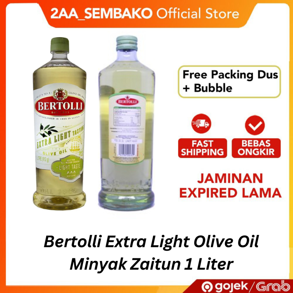 

Bertolli Extra Light Tasting Olive Oil Minyak Zaitun Bertolli 1 Liter