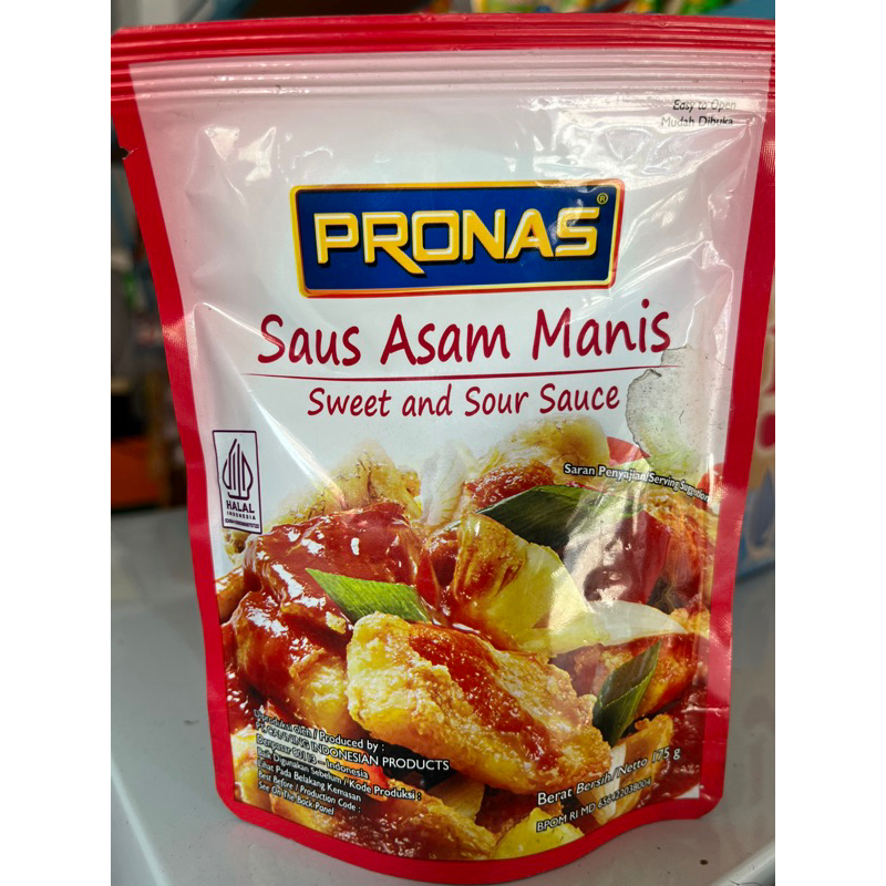 

Saus Asam Manis/Teriyaki Pronas
