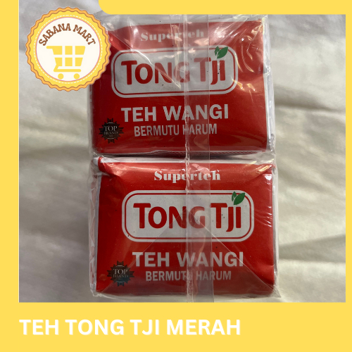 

Teh Tong Tji Merah Slop - isi 10 pcs Teh Racikan Wong Solo