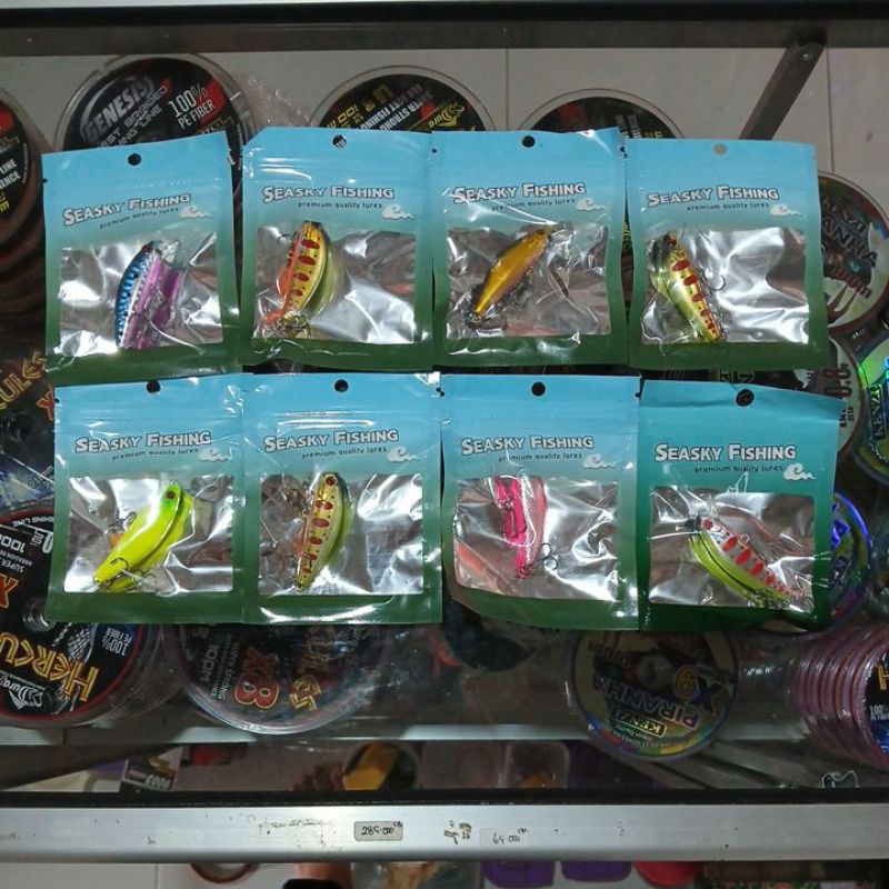 umpan minnow/lure minnow/umpan pancing casting hampala