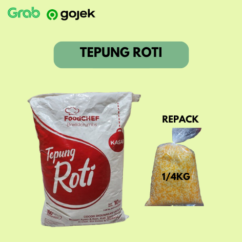 

Tepung Roti Kasar - foodChef BreadCrumbs 250 Gram