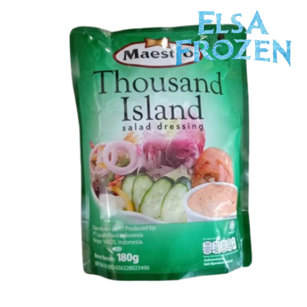 

MAESTRO THOUSAND ISLAND 180GR - SALAD DRESSING