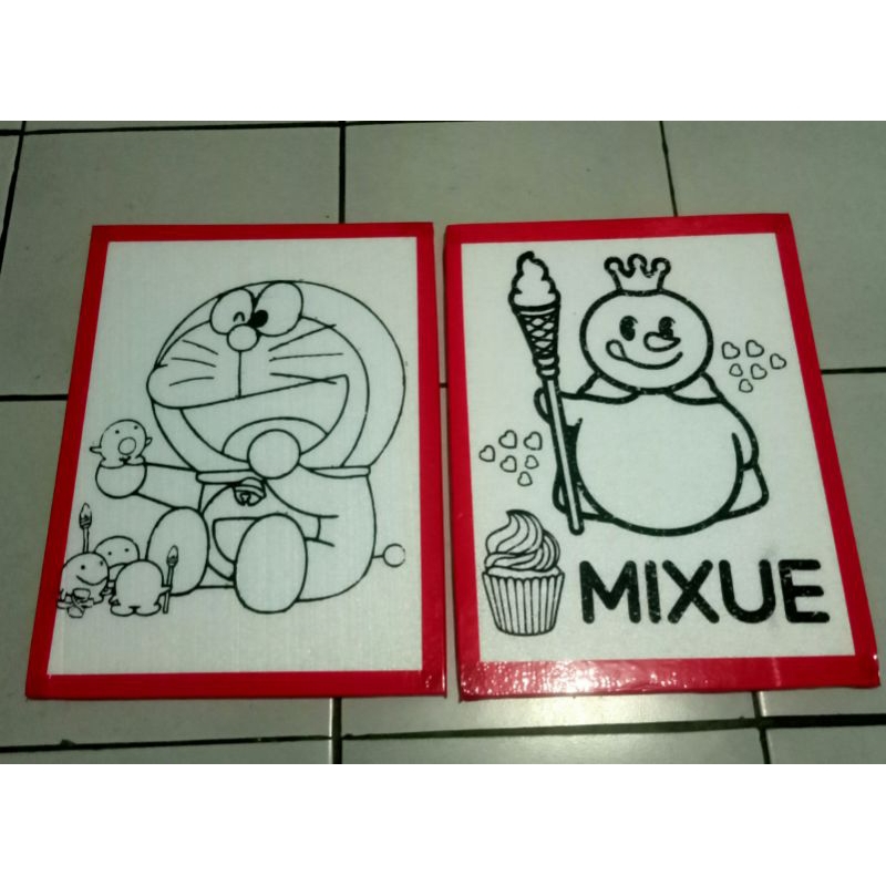 

termurah!! paket 50 pcs Styrofoam lukis