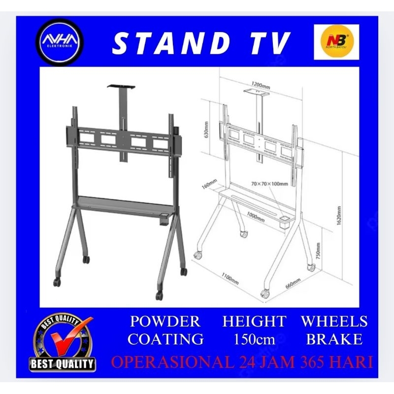 Standing bracket tv, stand tv, bracket tv stand 32 - 120 inch