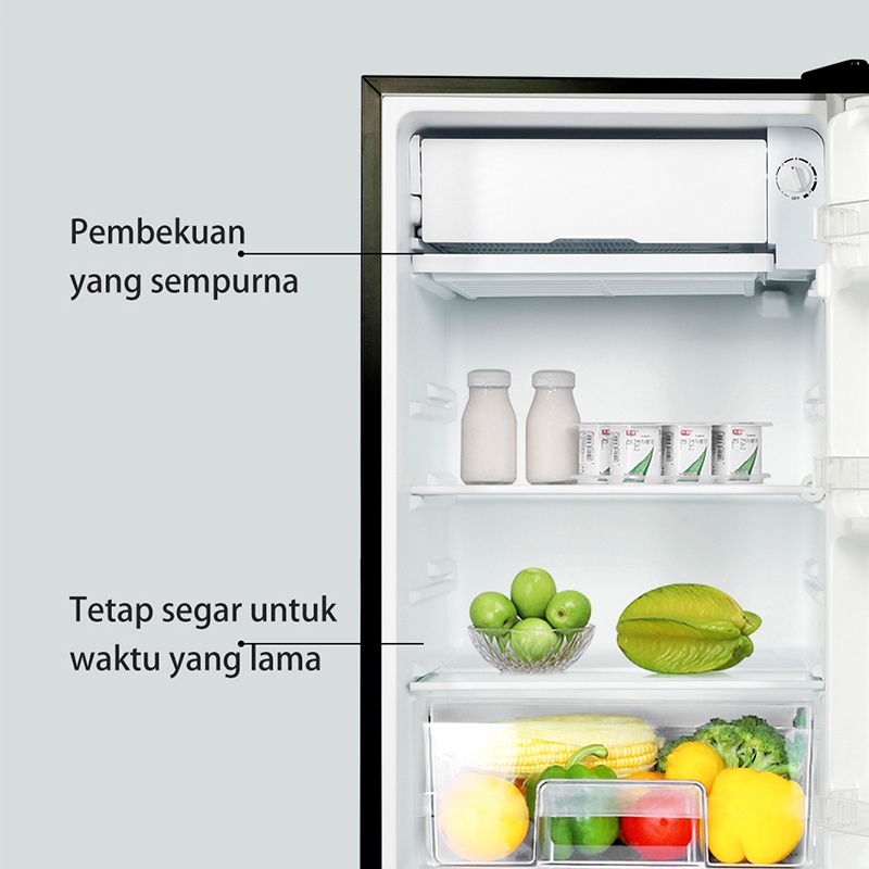 Kulkas Changhong Cbc-100 / Changhong Kulkas 1 Pintu Refrigerator Cbc 100 Black