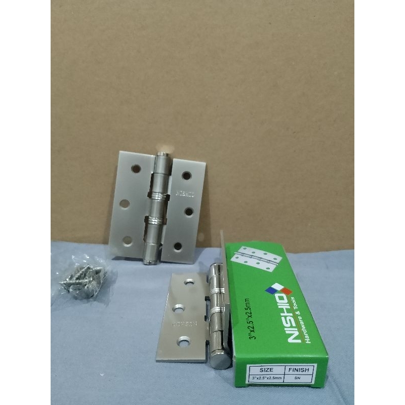 Engsel Jendela Pintu NISHIO/Engsel lubang 3 NISHIO/Engsel NISHIO