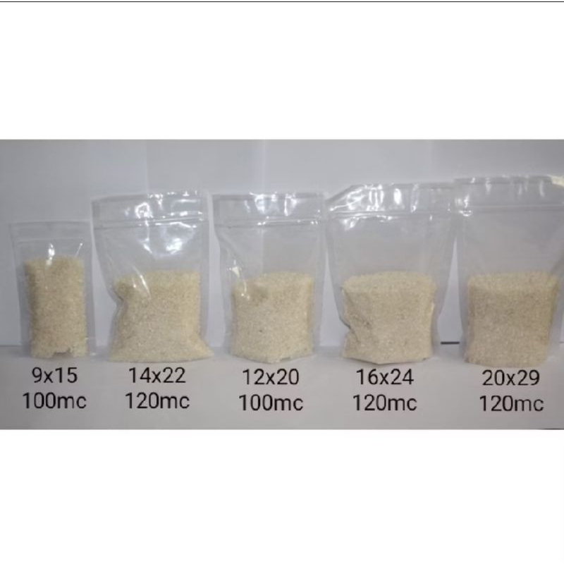 Standing Pouch berbagai ukuran