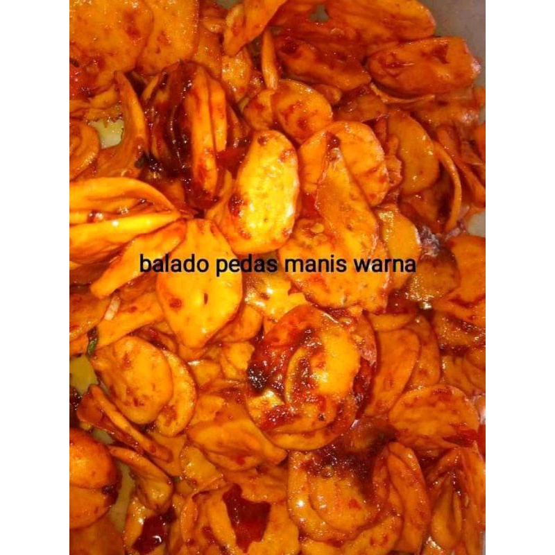 

kerupuk Balado Pedas Manis