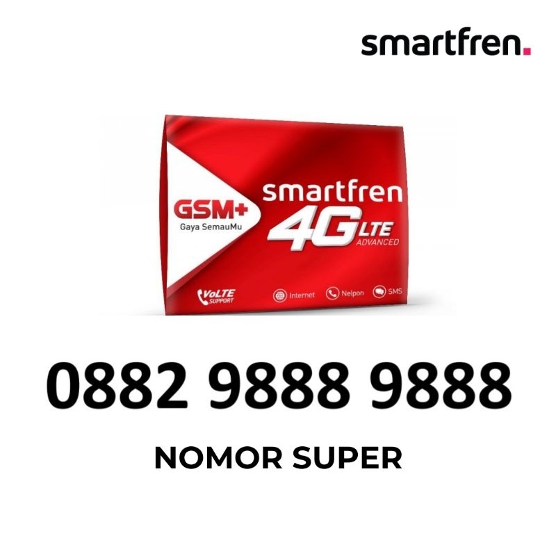 Nomor Cantik Smartfren Elite 0882 9888 9888