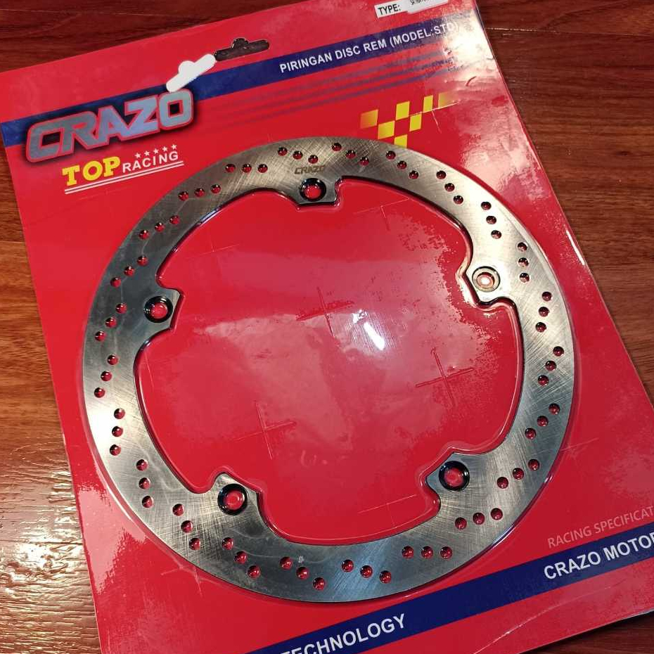 PIRINGAN CAKRAM DEPAN SARTIA FU150 CORAK STANDAR DIAMETER  290 MM CRAZO