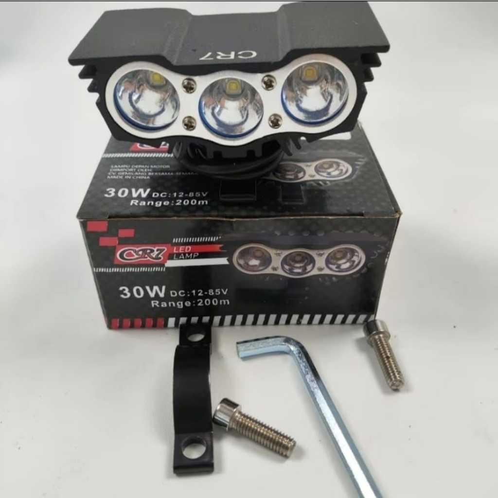 Lampu Tembak OWL 3 Mata - Lampu Tembak Burung Hantu 3 Mata Universal