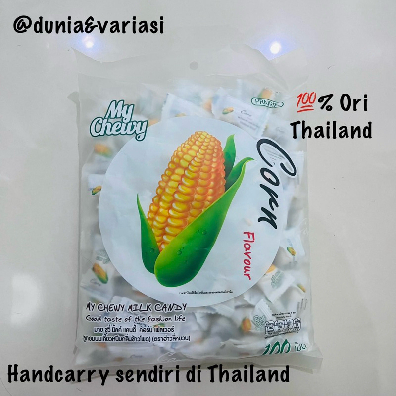 

Permen jagung My Chewy Milk Candy Corn Flavour Thailand