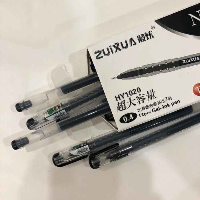 

Bolpoin Pen Gel Zuixua New Jell 0.4 mm HY1020 (ISI 12)