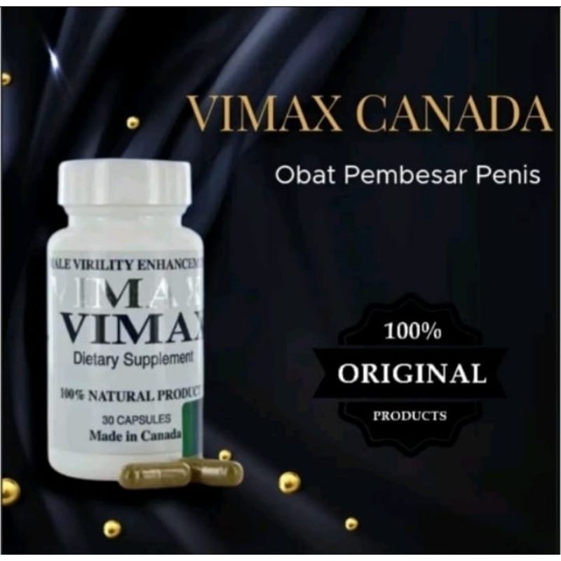 Supplement vimax canada asli original 100% kapsul