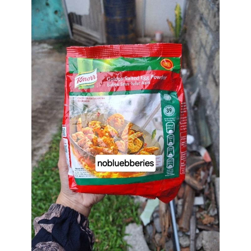 

[Ready Siap Kirim] KNORR Golden Salted Egg 270 gram - Bubuk Saus Telur Asin