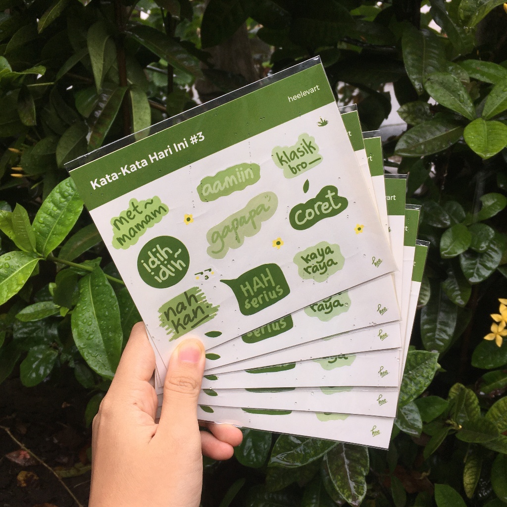 

Sticker Aesthetic | Sticker Lucu | Sticker Journaling Scrapbook | KKHI #3 | Designed by Heelev