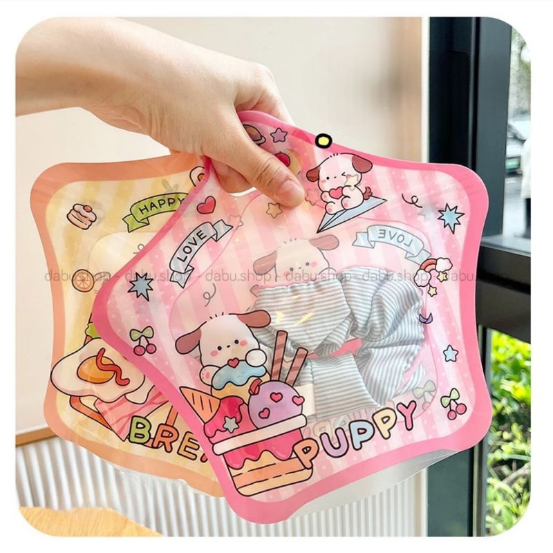 

ZIPPER 3D TENTENG STAR LUCU/ ZIPLOCK BINTANG LUCU