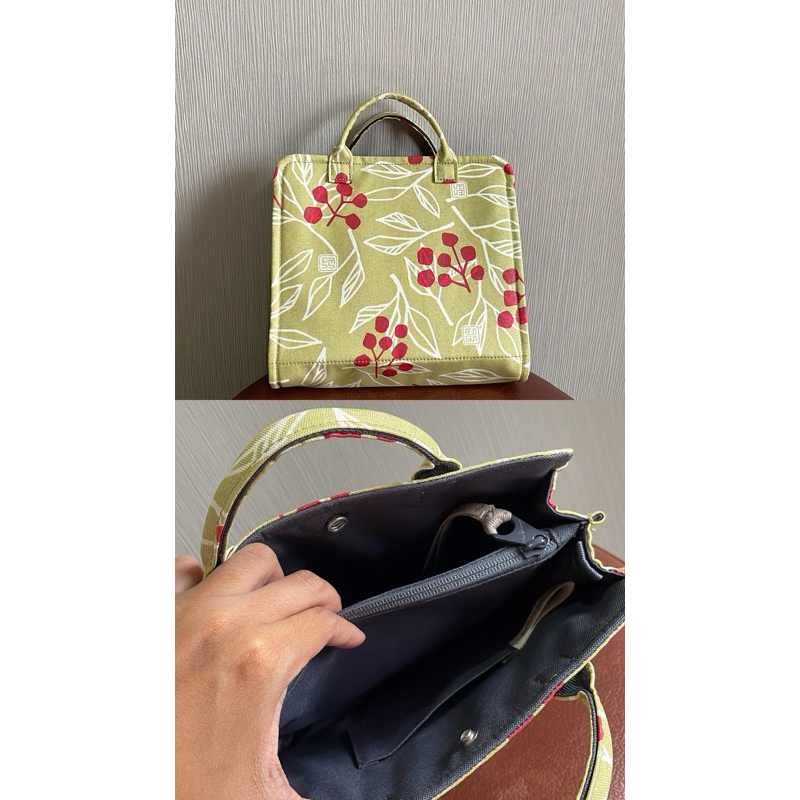 NEW TAS TULISAN MINI TOTE BAG TANPA STRAP