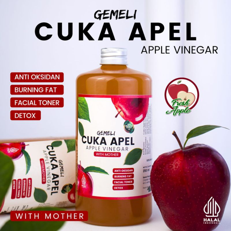 

cuka aplell sehat alami 500 mil