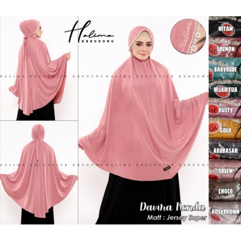 HALIMA _ HIJAB INSTAN JUMBO DAVIRA
