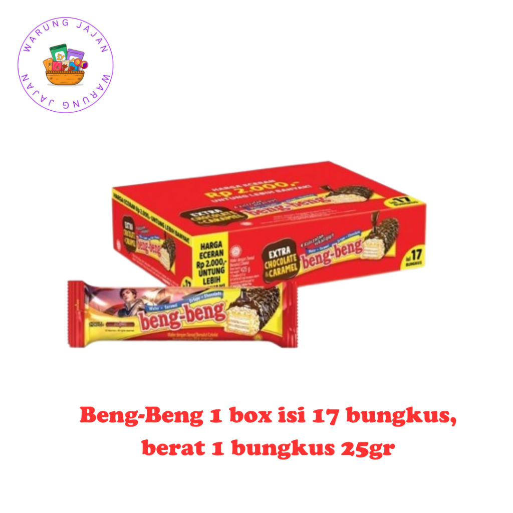 

Beng Beng box besar isi 17 bungkus - perbungkus 25gr